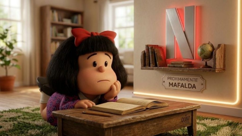 Netflix revela primera imagen de la serie animada de Mafalda