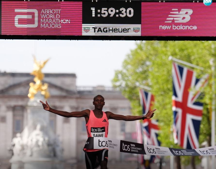 Sabastian Sawe: primer humano que corre una maratón completa en menos de dos horas