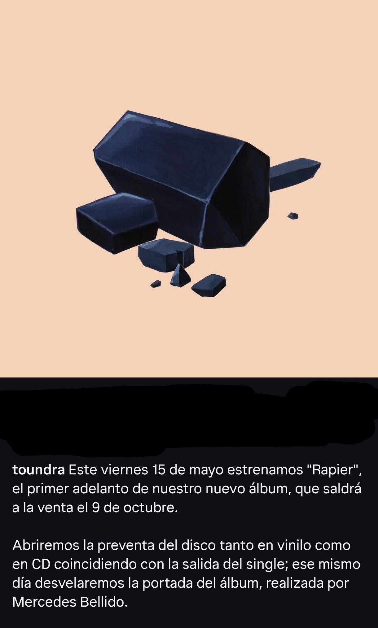 r/indieheads - [NEWS] Toundra announces new single and new album