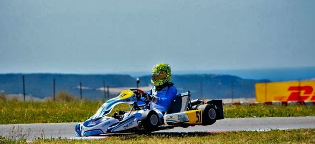 Karting internacional: Alessandro González en élite de pilotos tras actuación en Grecia