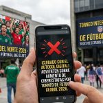 ¡Cuidado con un autogol digital! Advierten sobre ciberestafas por el Mundial 2026