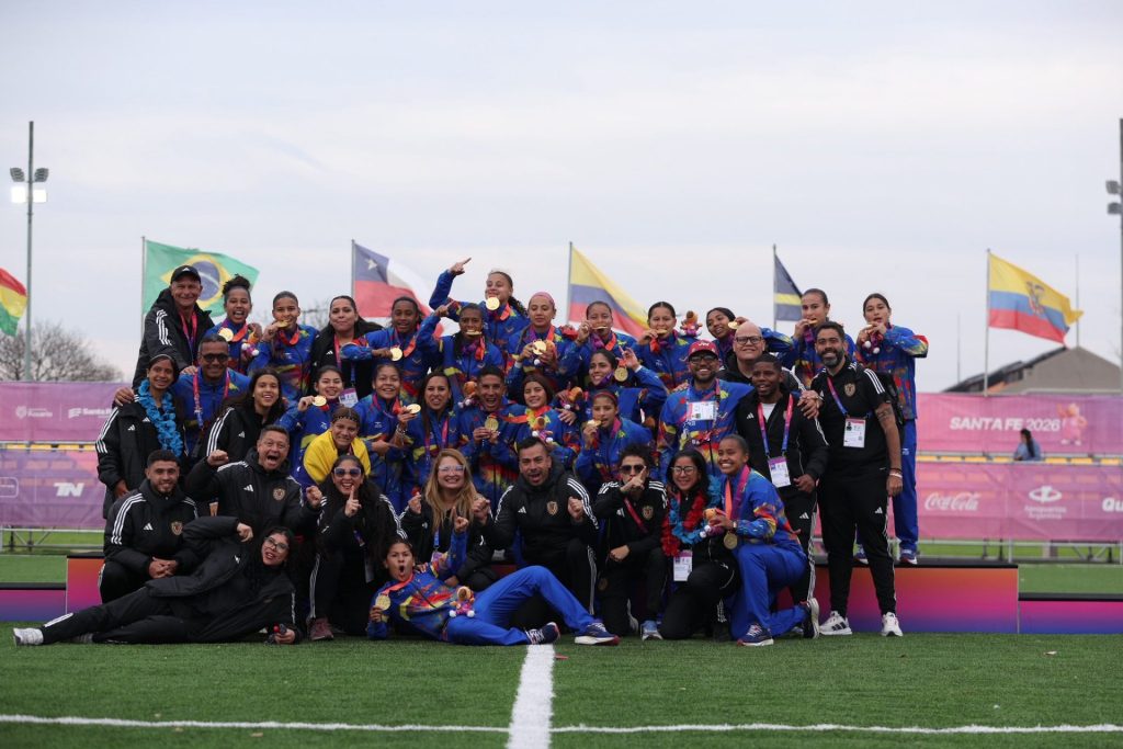 La Vinotinto Femenina Sub-17 conquista el oro en Santa Fe