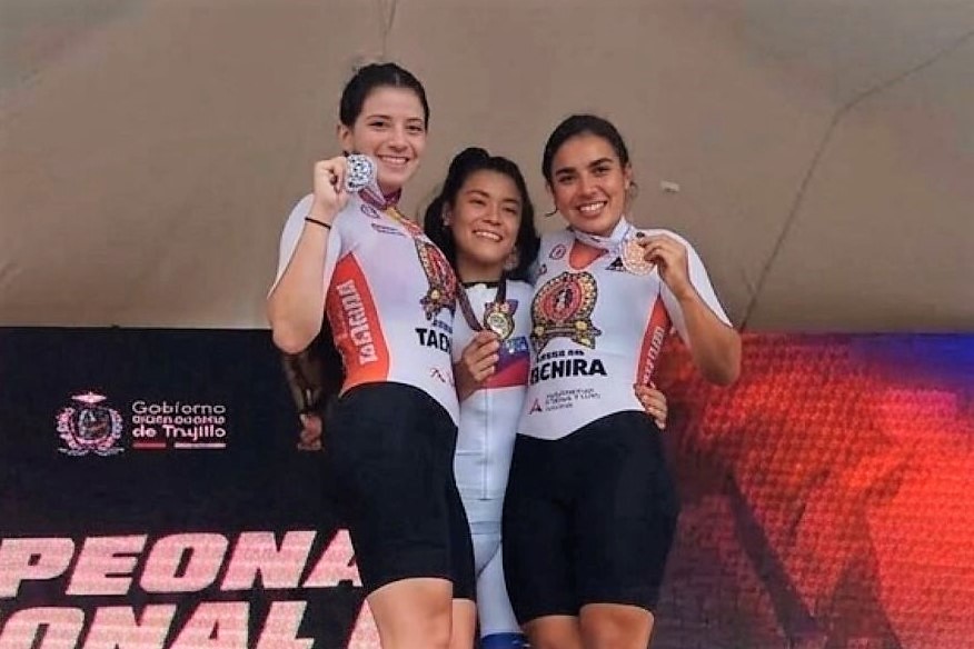 Lilibeth Chacón hizo historia en Valera durante el Nacional de Ciclismo
