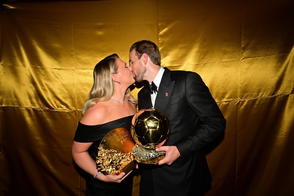 Harry Kane gana el Balón de Oro en una noche inolvidable 1 Harry Kane Kate Goodland Balon de Oro 2026